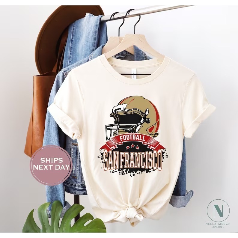 San Francisco Football Shirt Vintage San Francisco Football Shirt